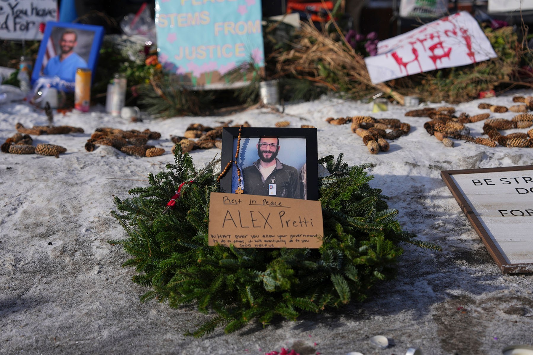 In Minneapolis, Alex Pretti died as he lived: taking care of others
