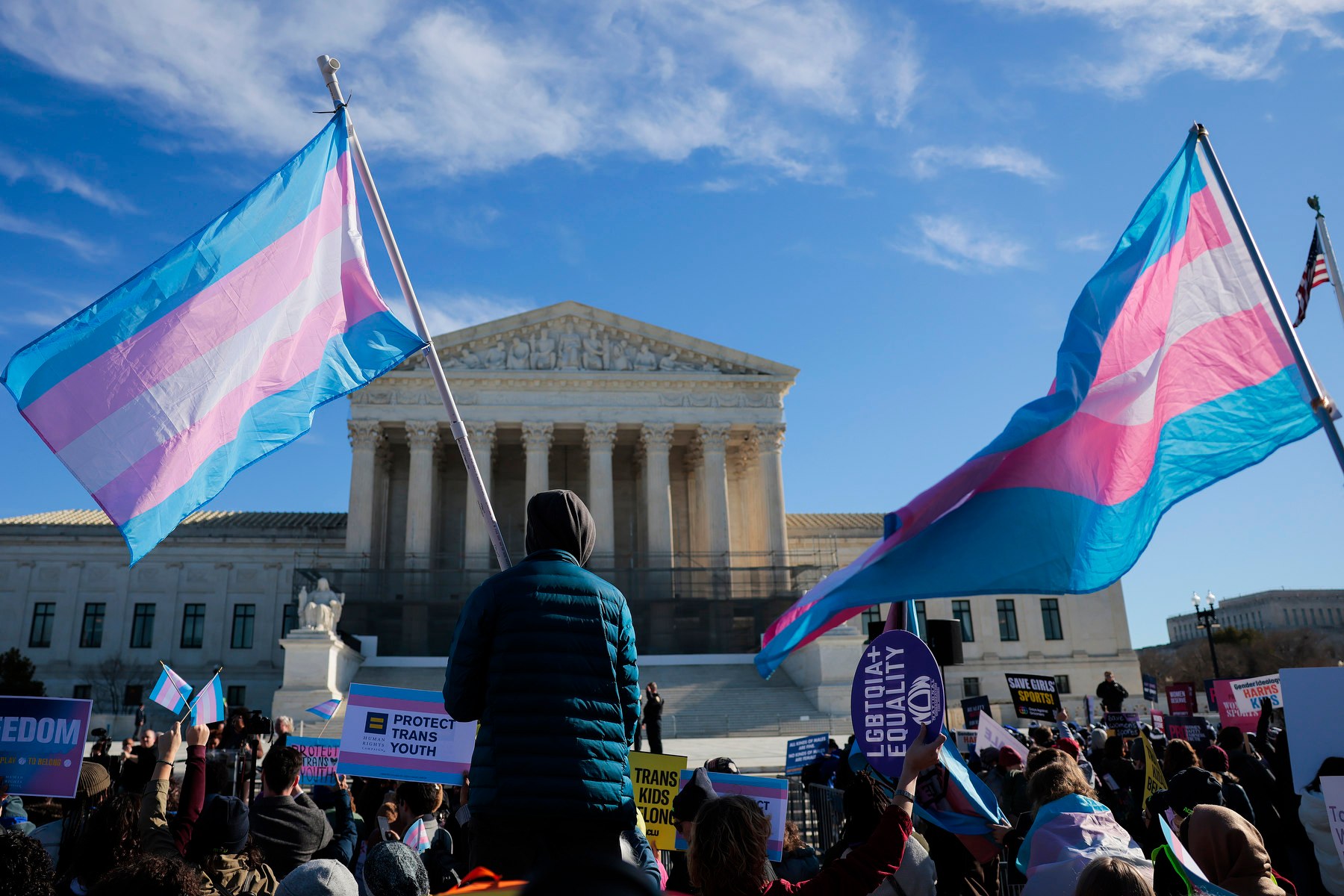 Supreme Court justices hear arguments on gender and exclusion in sports