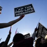 Anti-abortion protesters