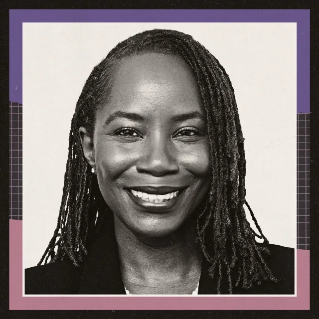 A headshot of Ritha Pierre.
