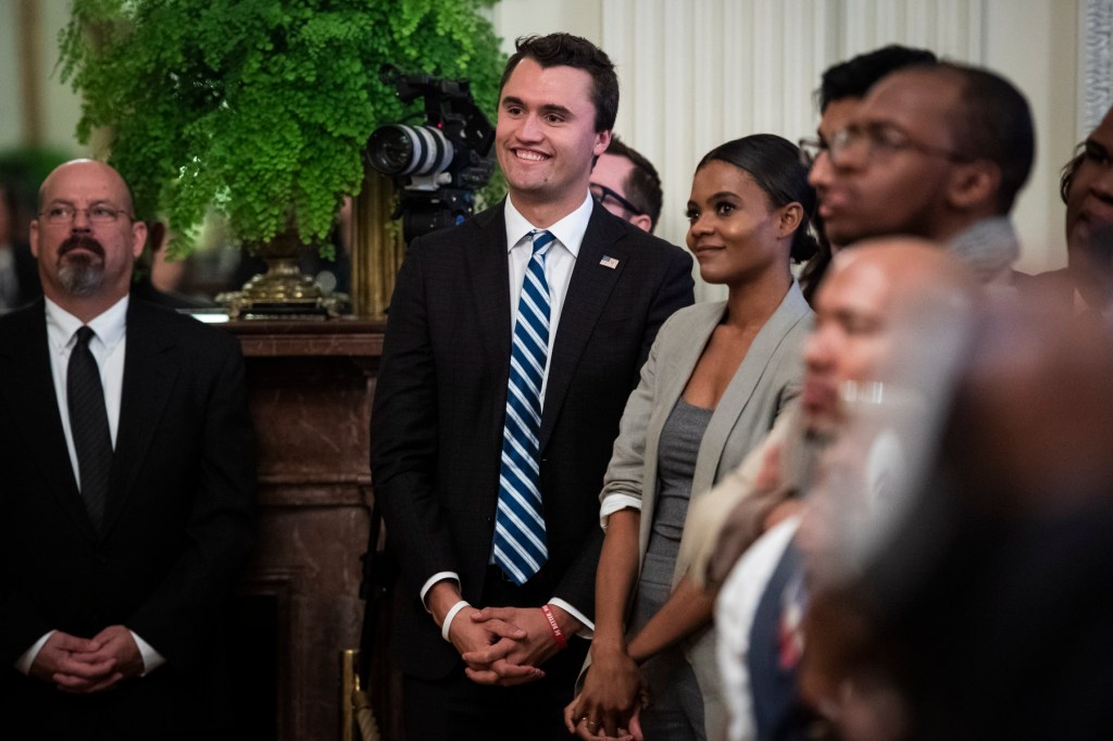 These women don’t trust politicians. They do trust Candace Owens.