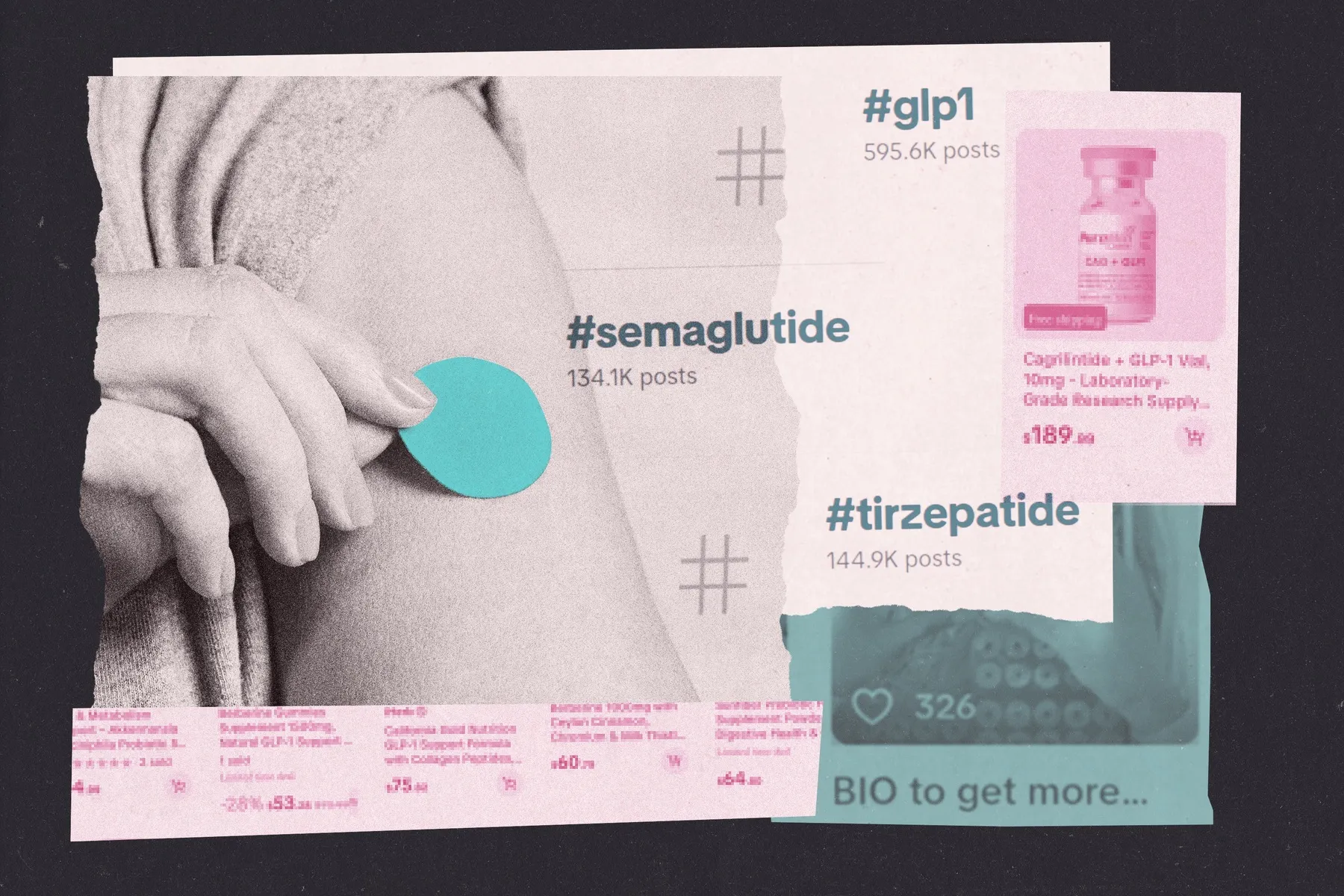 TikTok's fake GLP-1 market preys on women trying to lose weight