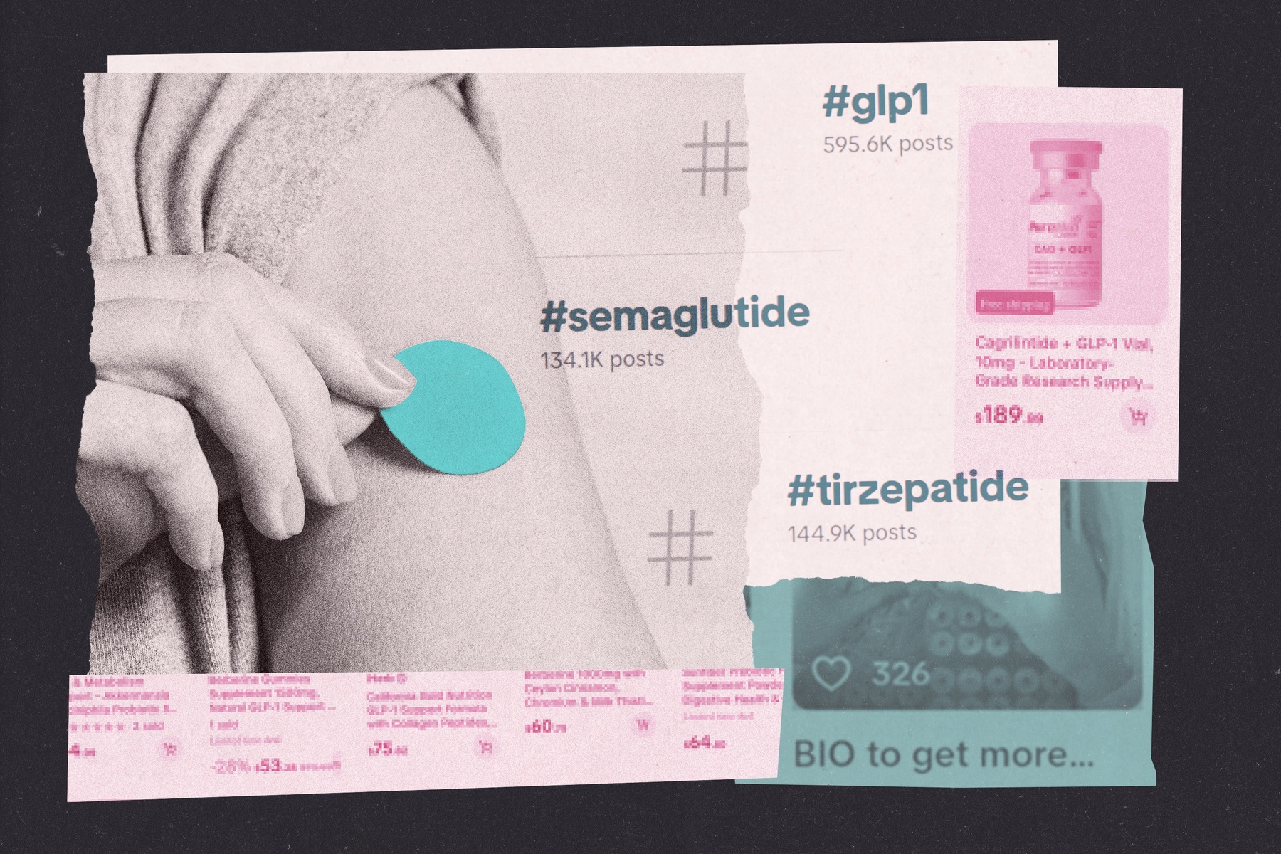 TikTok's fake GLP-1 market preys on women trying to lose weight
