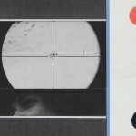 An illustration of a bullseye and a womanÕs face in shadow below it.