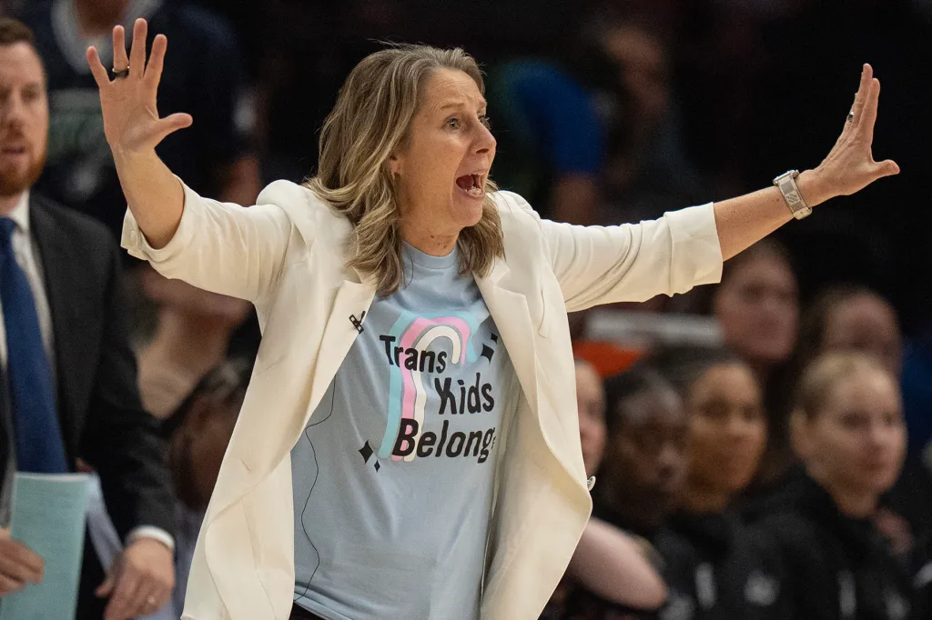 The WNBA ‘felt like a lifeline’ for LGBTQ+ fans. Anti-trans attacks are testing that refuge.